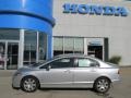 2009 Alabaster Silver Metallic Honda Civic LX Sedan  photo #4