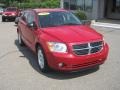 2011 Inferno Red Crystal Pearl Dodge Caliber Mainstreet  photo #1