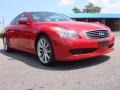 2008 Vibrant Red Infiniti G 37 Journey Coupe  photo #1