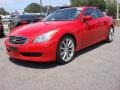2008 Vibrant Red Infiniti G 37 Journey Coupe  photo #7