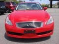 2008 Vibrant Red Infiniti G 37 Journey Coupe  photo #8