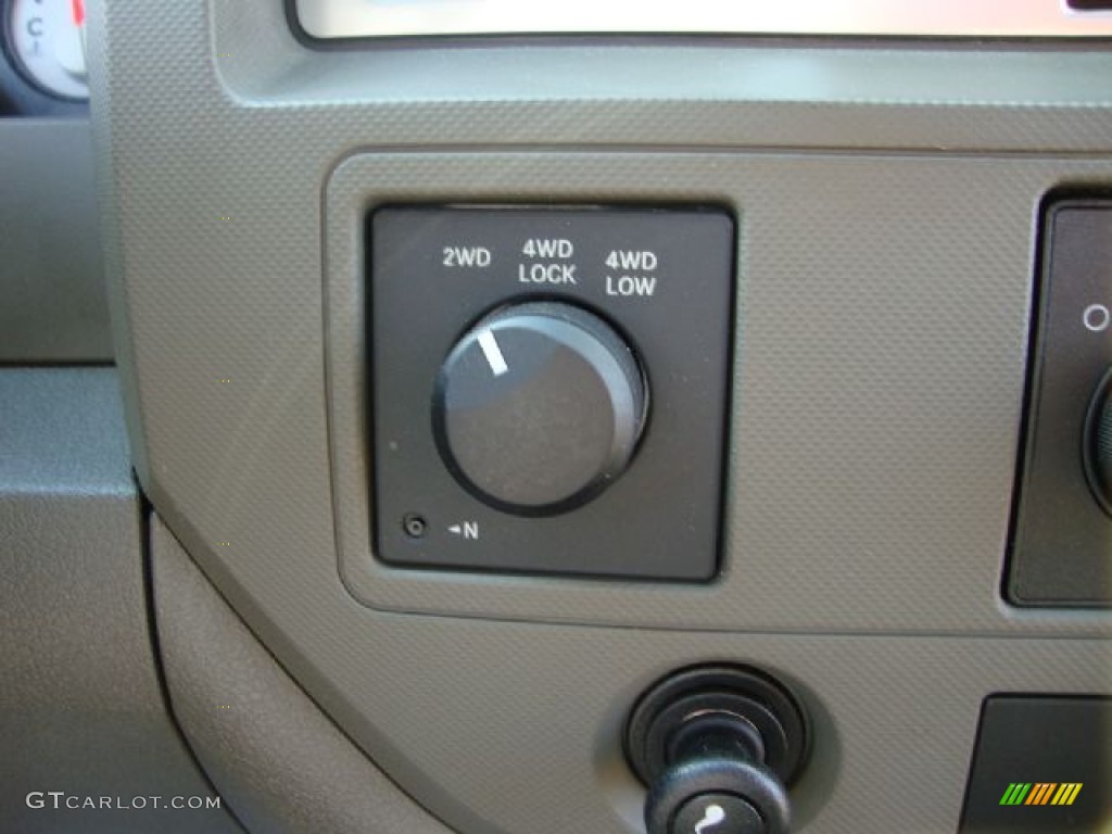 2008 Dodge Ram 1500 Big Horn Edition Quad Cab 4x4 Controls Photo #53080983