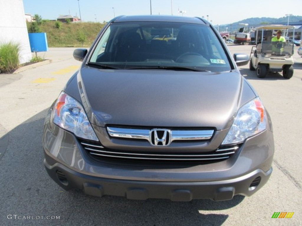 2009 CR-V EX 4WD - Urban Titanium Metallic / Black photo #9