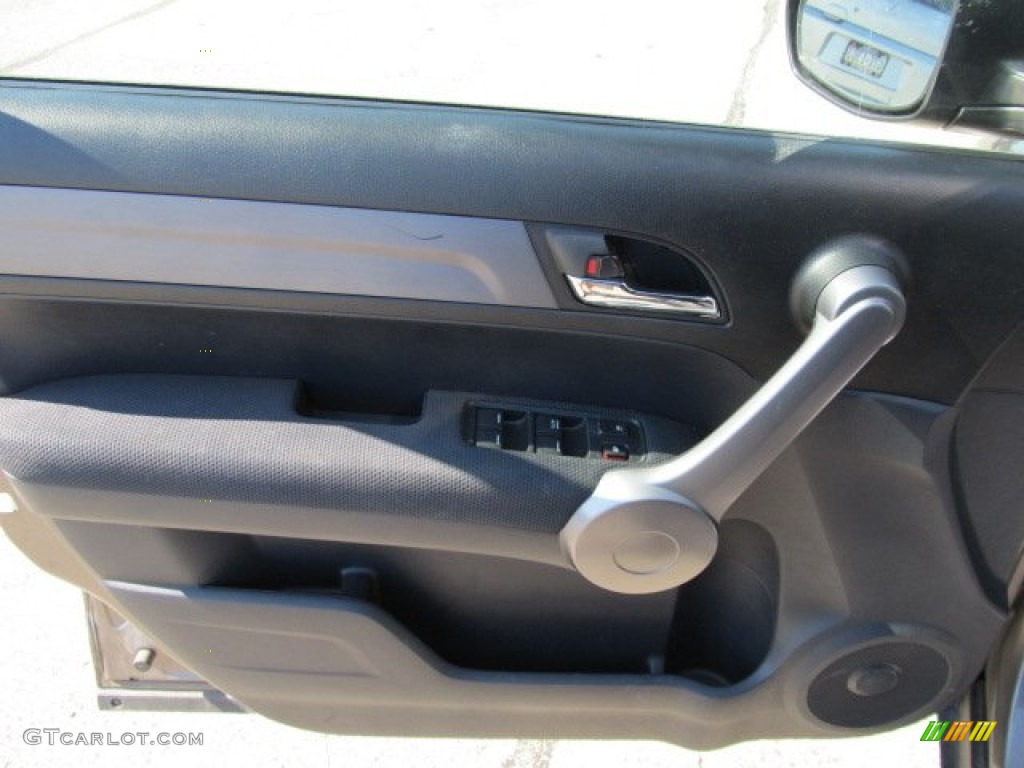 2009 CR-V EX 4WD - Urban Titanium Metallic / Black photo #14