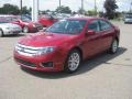 2010 Red Candy Metallic Ford Fusion SEL  photo #10