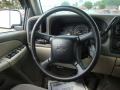 Graphite/Medium Gray 2001 Chevrolet Tahoe LS Steering Wheel