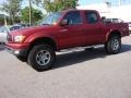 2001 Impulse Red Pearl Toyota Tacoma V6 PreRunner TRD Double Cab  photo #5