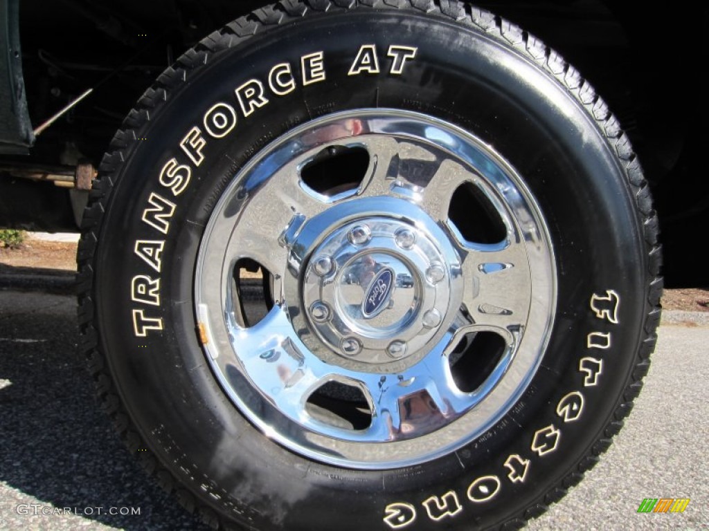 2008 Ford F350 Super Duty XL SuperCab 4x4 Wheel Photo #53082817
