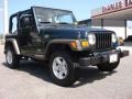 2005 Deep Beryl Green Pearl Jeep Wrangler X 4x4  photo #1