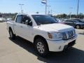 2004 White Nissan Titan SE Crew Cab 4x4  photo #9