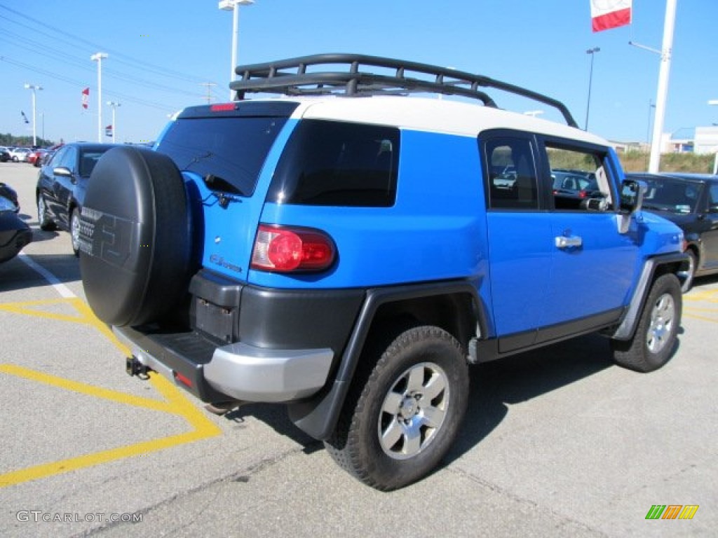 2007 FJ Cruiser 4WD - Voodoo Blue / Dark Charcoal photo #6