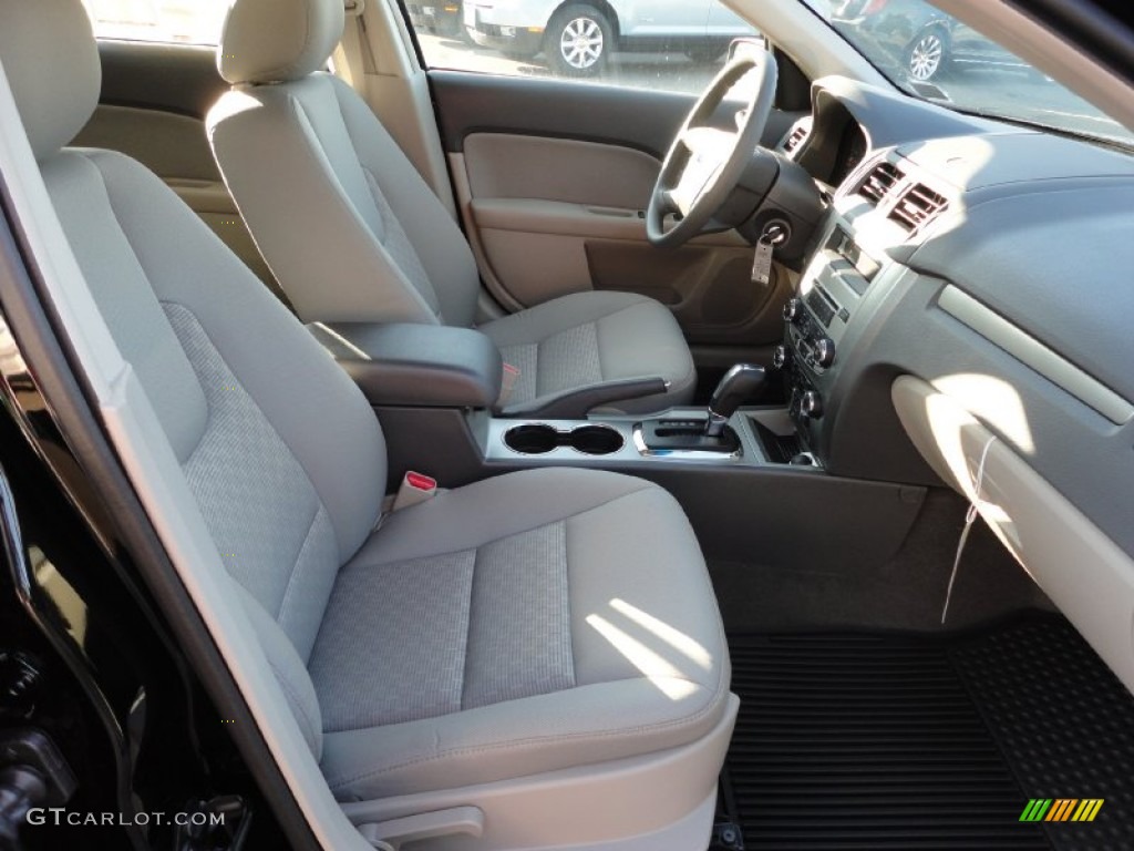 Medium Light Stone Interior 2012 Ford Fusion S Photo