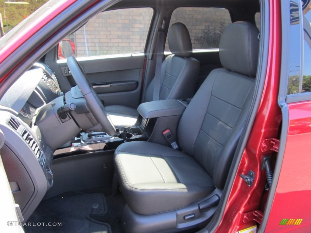 Charcoal Black Interior 2012 Ford Escape Limited Photo #53084861