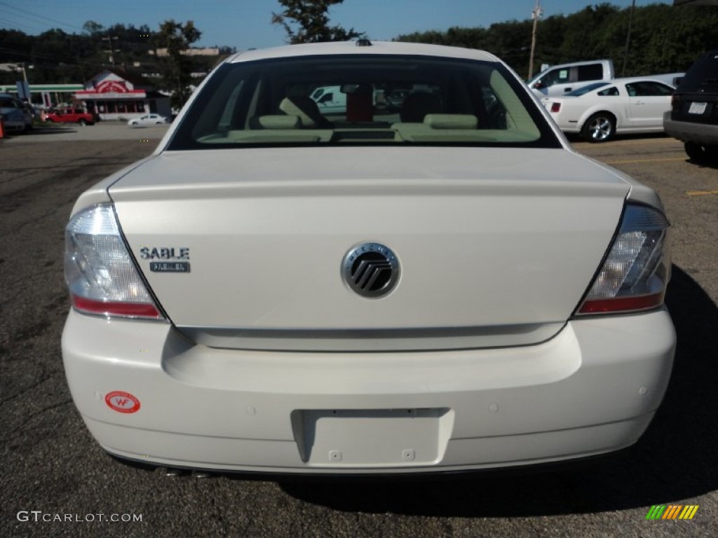 2009 Sable Premier Sedan - White Chocolate Tri Coat / Medium Light Stone photo #3