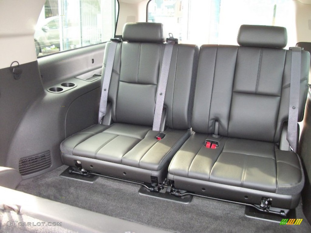 Ebony Interior 2011 Chevrolet Suburban 2500 LT 4x4 Photo #53086841