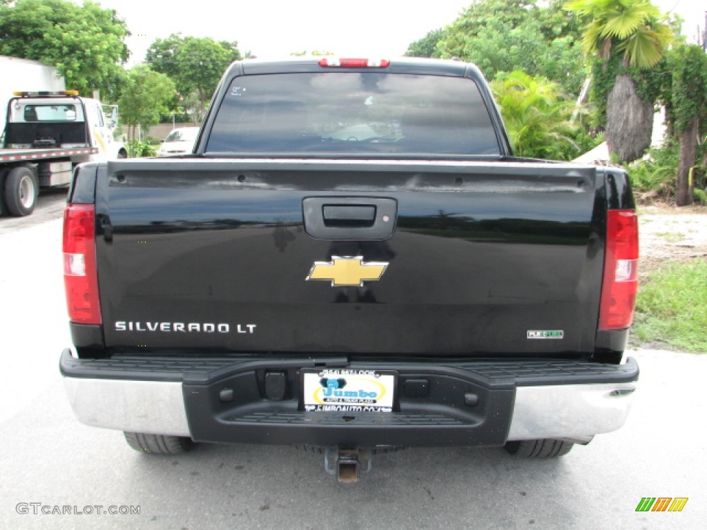 2007 Silverado 1500 LT Crew Cab - Black / Ebony Black photo #8