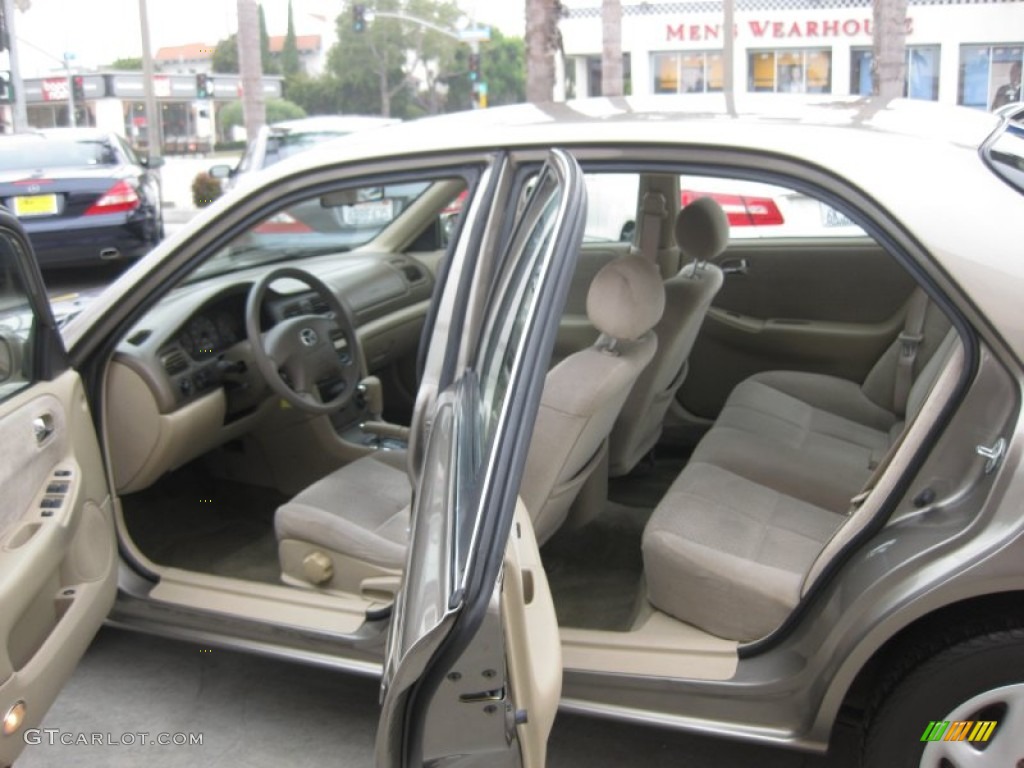 Beige Interior 2000 Mazda 626 LX Photo #53087330