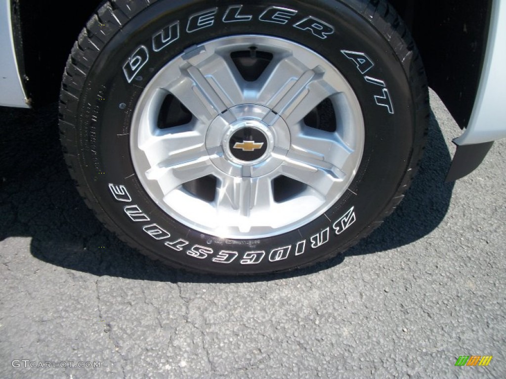 2011 Silverado 1500 LT Regular Cab 4x4 - Summit White / Ebony photo #2