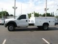Oxford White - F550 Super Duty XL Regular Cab 4x4 Utility Truck Photo No. 5