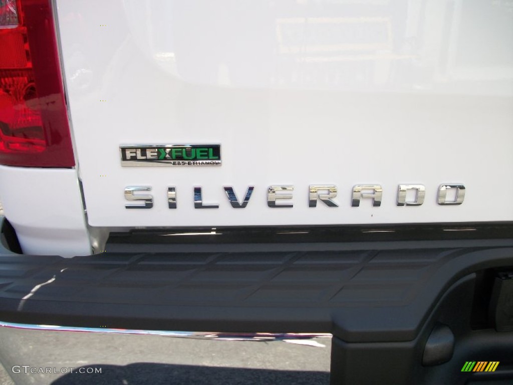 2011 Silverado 1500 LT Regular Cab 4x4 - Summit White / Ebony photo #12