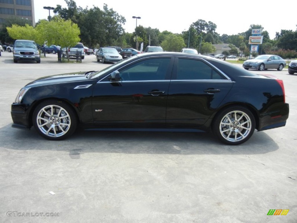 Black Raven 2010 Cadillac CTS -V Sedan Exterior Photo #53088395
