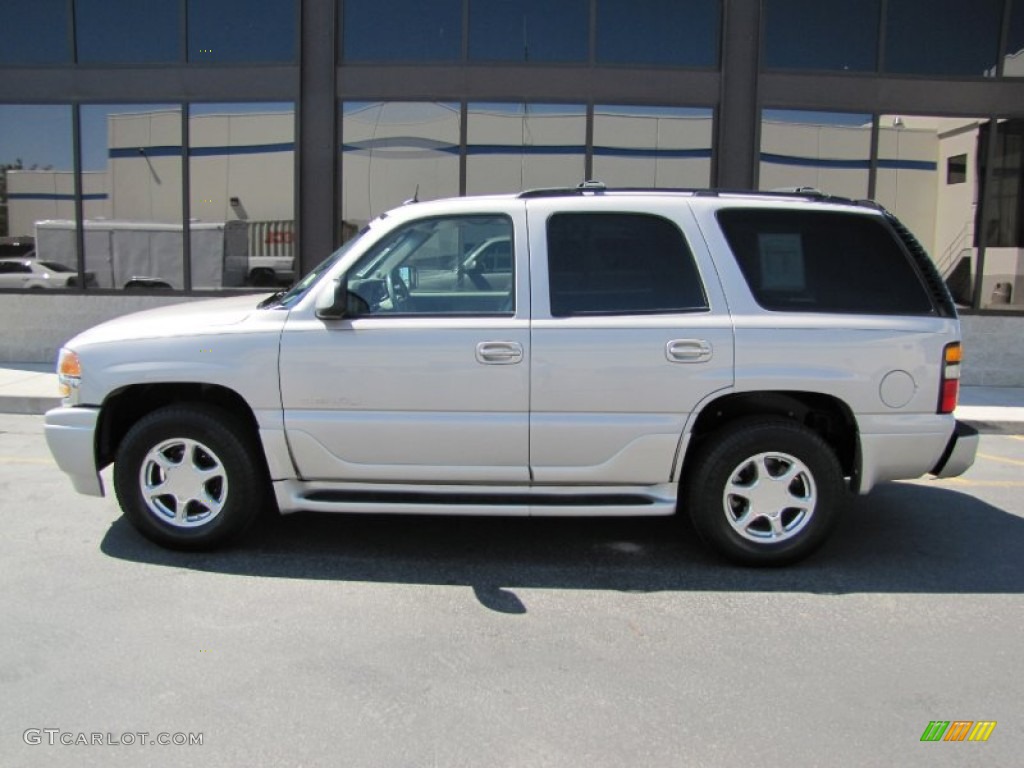 2004 Yukon Denali AWD - Silver Birch Metallic / Stone Gray photo #2