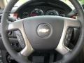 2011 Chevrolet Avalanche Ebony Interior Steering Wheel Photo