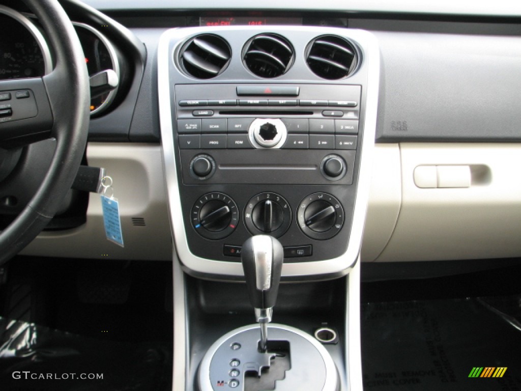 2008 CX-7 Touring - Crystal White Pearl Mica / Sand photo #14