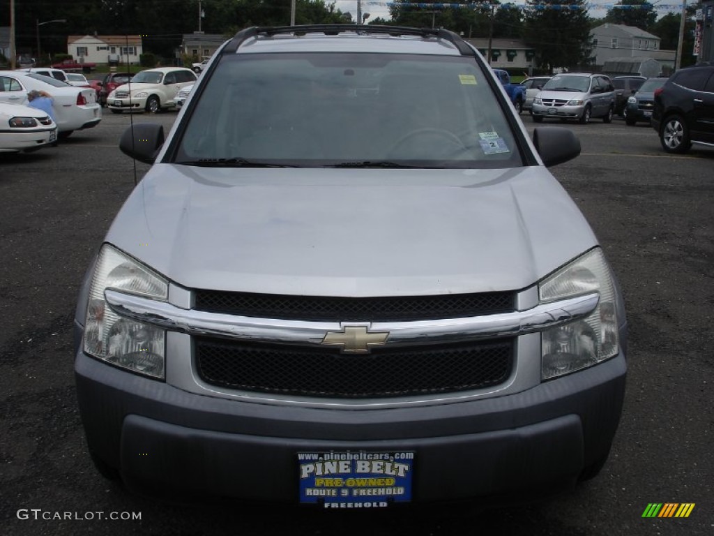 2005 Equinox LS AWD - Galaxy Silver Metallic / Light Gray photo #2