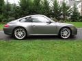 Meteor Grey Metallic 2010 Porsche 911 Carrera Coupe Exterior