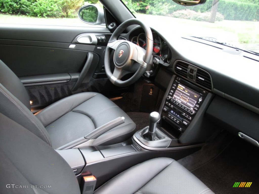 Black Interior 2010 Porsche 911 Carrera Coupe Photo #53089268
