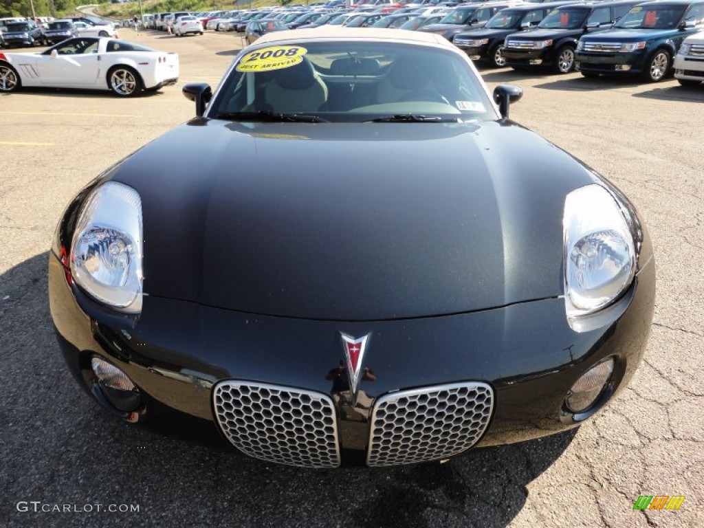 Mysterious Black 2008 Pontiac Solstice Roadster Exterior Photo #53089301