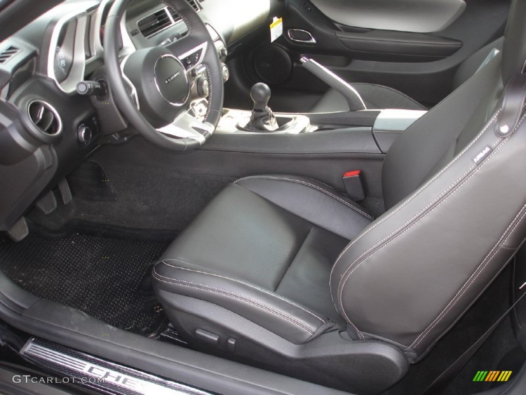 Black Interior 2010 Chevrolet Camaro SS/RS Coupe Photo #53089940