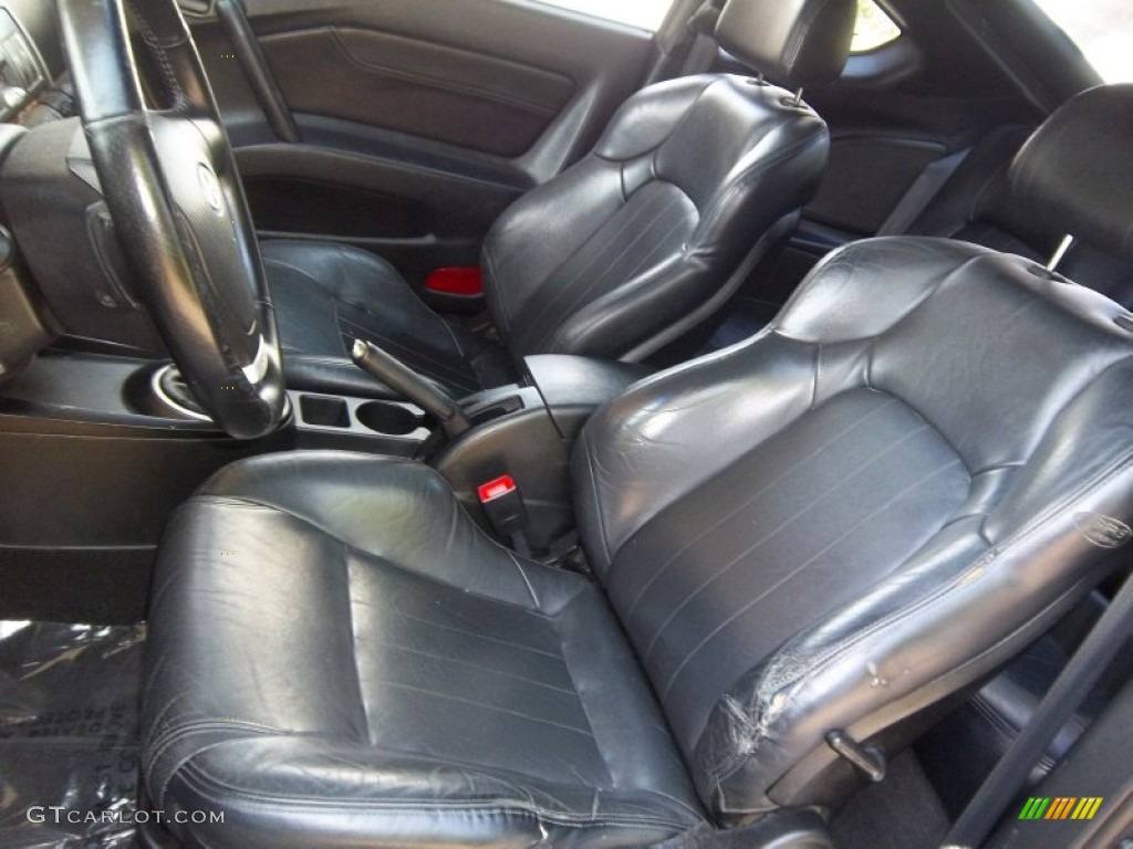 Black Interior 2003 Hyundai Tiburon GT V6 Photo #53090045