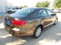 2012 Toffee Brown Metallic Volkswagen Jetta S Sedan  photo #7