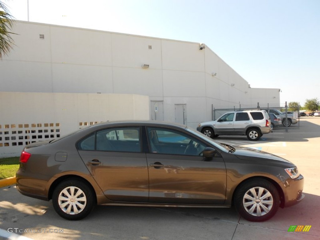 Toffee Brown Metallic 2012 Volkswagen Jetta S Sedan Exterior Photo #53090093