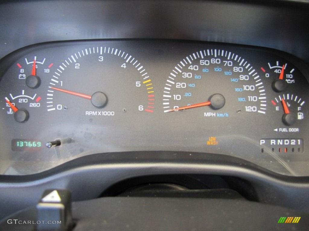 2000 Dodge Dakota SLT Extended Cab 4x4 Gauges Photos