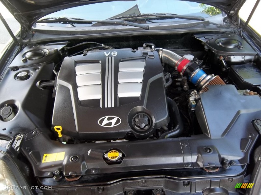 2003 Hyundai Tiburon GT V6 2.7 Liter DOHC 24-Valve V6 Engine Photo #53090267