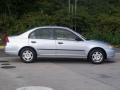 Satin Silver Metallic - Civic DX Sedan Photo No. 4
