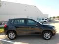 Deep Black Metallic 2012 Volkswagen Tiguan S Exterior