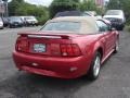 2001 Laser Red Metallic Ford Mustang V6 Convertible  photo #4