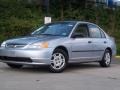 Satin Silver Metallic - Civic DX Sedan Photo No. 27