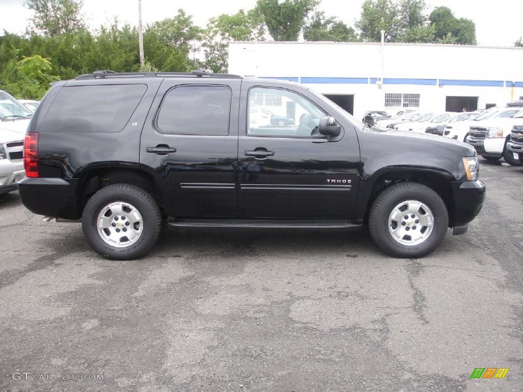 2011 Tahoe LT 4x4 - Black / Light Titanium/Dark Titanium photo #7