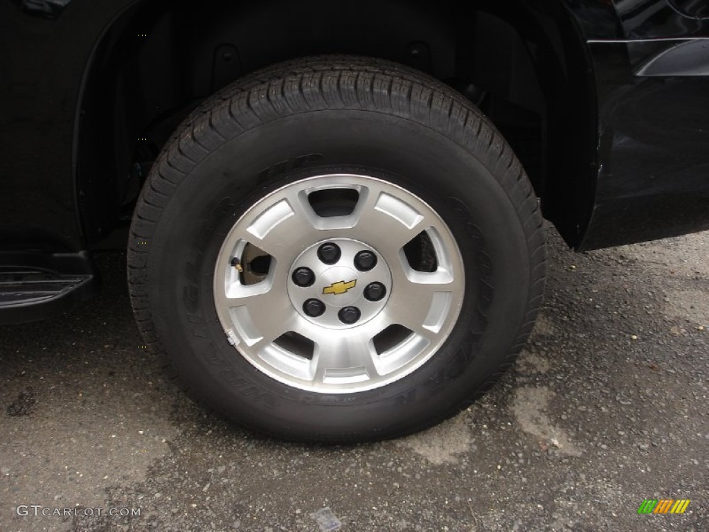 2011 Tahoe LT 4x4 - Black / Light Titanium/Dark Titanium photo #8