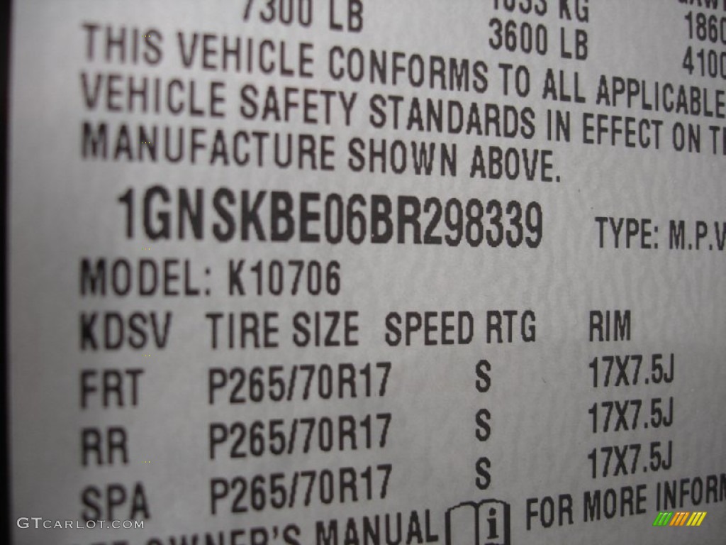 2011 Tahoe LT 4x4 - Black / Light Titanium/Dark Titanium photo #16