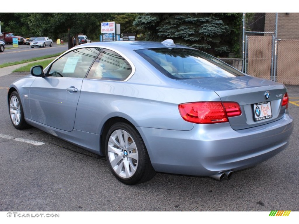 2011 3 Series 328i xDrive Coupe - Blue Water Metallic / Cream Beige photo #7