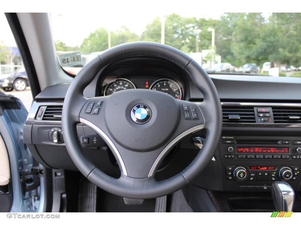 2011 3 Series 328i xDrive Coupe - Blue Water Metallic / Cream Beige photo #14