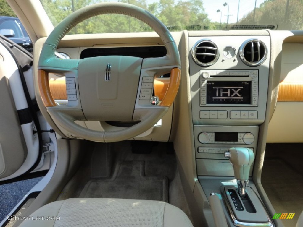 2009 Lincoln MKZ AWD Sedan Sand Dashboard Photo #53092256