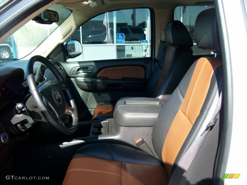 2007 Tahoe Z71 4x4 - Summit White / Morocco Brown/Ebony photo #11