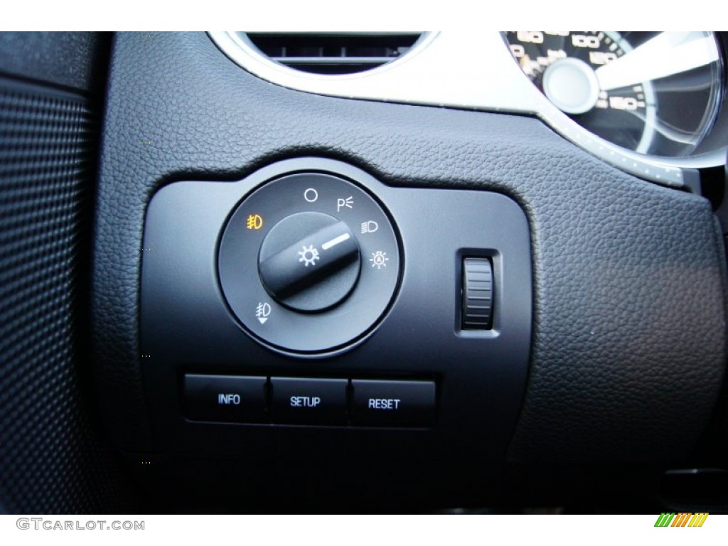 2012 Ford Mustang Shelby GT500 SVT Performance Package Coupe Controls Photo #53093450